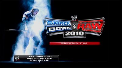 WWE SmackDown vs. Raw 2010 - Screenshot - Game Title Image