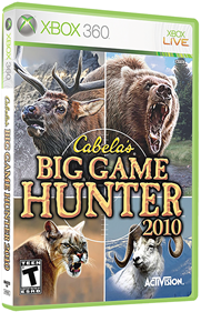 Cabela's Big Game Hunter 2010 - Box - 3D Image