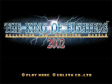 The King of Fighters 2002 - Screenshot - Game Title Image