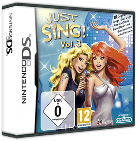Just Sing! Vol. 3 - Box - 3D Image