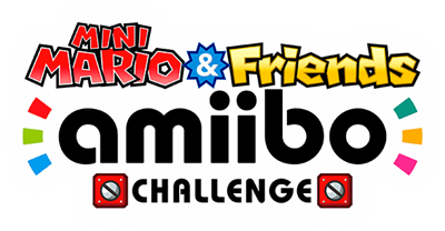 Mini Mario & Friends amiibo Challenge - Clear Logo Image