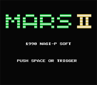 Mars II - Screenshot - Game Title Image