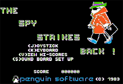 The Spy Strikes Back! - Screenshot - Game Title Image