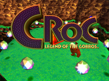 Croc: Legend of the Gobbos - Screenshot - Game Title Image