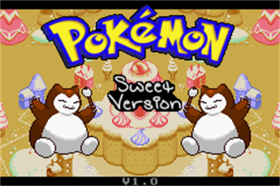 Pokémon Sweet Version - Screenshot - Game Title Image