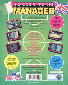 Soccer Team Manager - Box - Back Image
