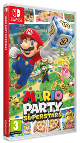 Mario Party Superstars - Box - 3D Image