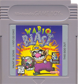 Wario Blast featuring Bomberman! - Cart - Front Image