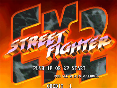 Street Fighter EX2 - Screenshot - Game Title Image