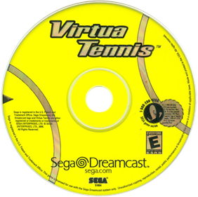 Virtua Tennis - Disc Image