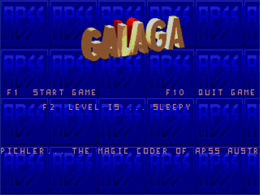 Galaga 94 - Screenshot - Game Title Image