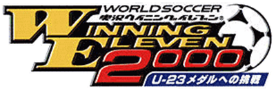 World Soccer Jikkyou Winning Eleven 2000: U-23 Medal e no Chousen - Clear Logo Image