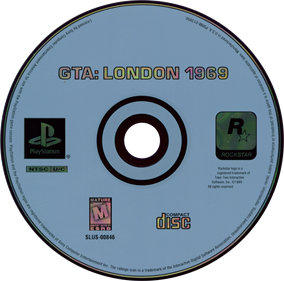 Grand Theft Auto: Mission Pack #1: London 1969 - Disc Image