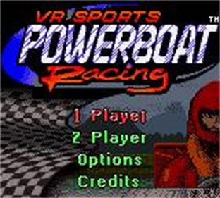 VR Sports: Powerboat Racing - Screenshot - Game Title Image