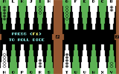 Backgammon (Loadstar) - Screenshot - Gameplay Image