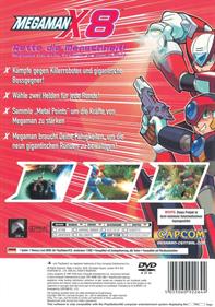 Mega Man X8 - Box - Back Image
