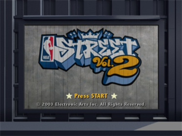 NBA Street Vol. 2 - Screenshot - Game Title Image