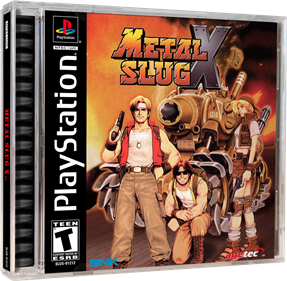 Metal Slug X - Box - 3D Image