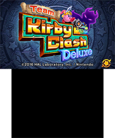 Team Kirby Clash Deluxe - Screenshot - Game Title Image