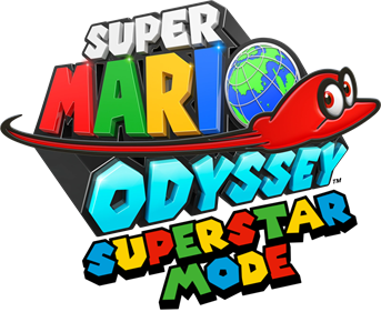 Super Mario Odyssey: Superstar Mode [Rom Hack] - Clear Logo Image