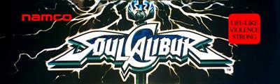 Soul Calibur - Arcade - Marquee Image