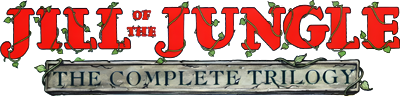 Jill of the Jungle: The Complete Trilogy - Clear Logo Image