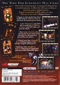 Shadow Hearts - Box - Back Image