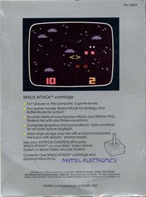 Space Attack - Box - Back Image