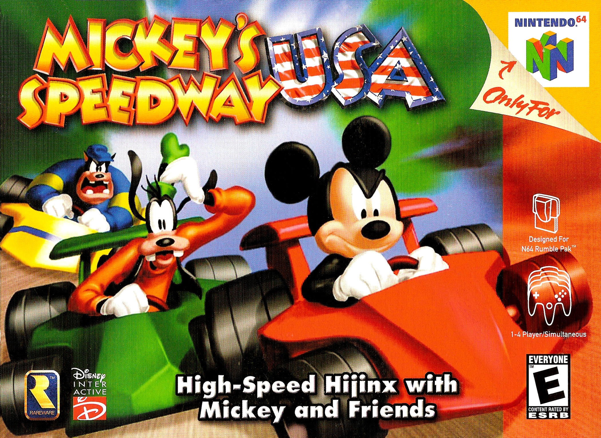 Mickeys Speedway Usa Details Launchbox Games Database
