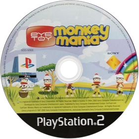 EyeToy: Monkey Mania - Disc Image