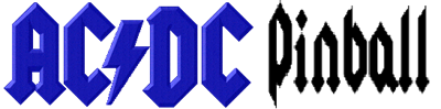 AC/DC Pinball - Clear Logo
