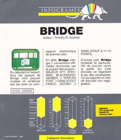 Bridge (Infogrames) - Box - Back Image