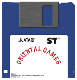Oriental Games - Fanart - Disc Image