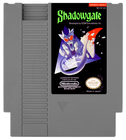 Shadowgate - Cart - Front Image