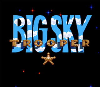 Big Sky Trooper - Screenshot - Game Title Image