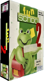 Fun School 2: For 6 to 8 Year Olds - Box - 3D Image