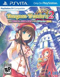 Dungeon Travelers 2: The Royal Library & The Monster Seal - Box - Front Image