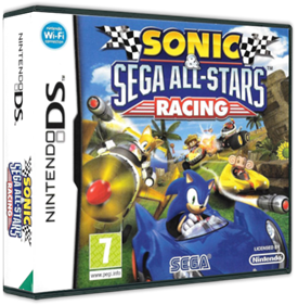 Sonic & SEGA All-Stars Racing - Box - 3D Image