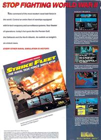 Strike Fleet - Advertisement Flyer - Front Image