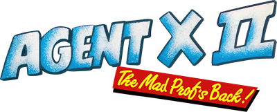 Agent X II: The Mad Prof's Back! - Clear Logo Image