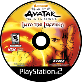 Avatar: The Last Airbender: Into the Inferno - Disc Image