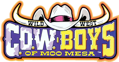 Wild West C.O.W. Boys of Moo Mesa - Clear Logo Image
