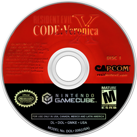 Resident Evil: Code: Veronica X - Disc