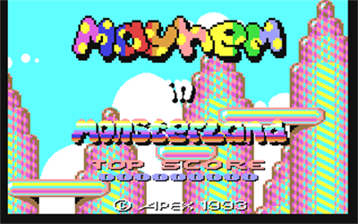 Mayhem in Monsterland - Screenshot - Game Title Image