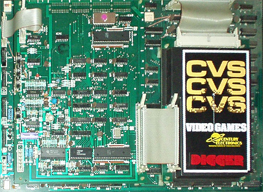 Digger (CVS) - Arcade - Circuit Board Image
