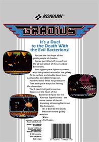 Gradius - Box - Back Image