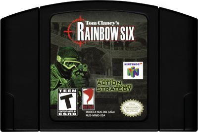 Tom Clancy's Rainbow Six - Cart - Front Image