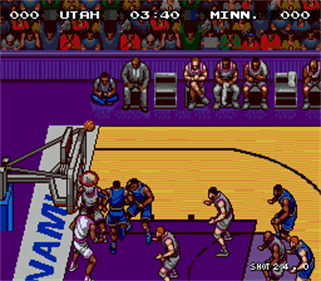 Double Dribble: The Playoff Edition - Screenshot - Gameplay Image