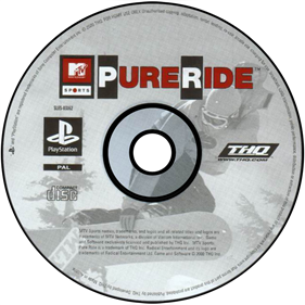 MTV Sports: Pure Ride - Disc Image