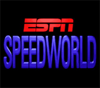 ESPN Speedworld - Screenshot - Game Title Image